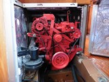 Engine on Swan 46